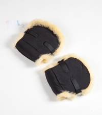 Меховая муфта для рук на коляску Ramili Mite Nero