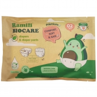Подгузники-трусики Ramili Biocare X-Large (XL, 12–17 кг, 2 шт., XLP2)