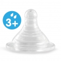 Соска для бутылочек с широким горлышком Ramili Baby BT100M средний поток (3+)