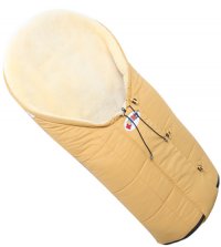 Детский конверт из медицинской овчинки «Кроха» Siberia Deep Beige XI